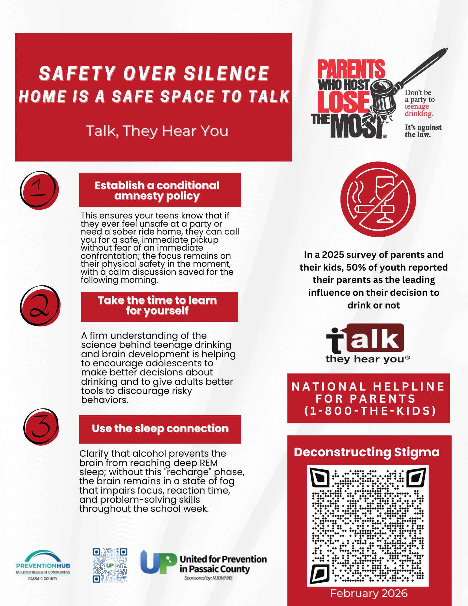 Safety Over Silence - Home is a Safe Space to Talk