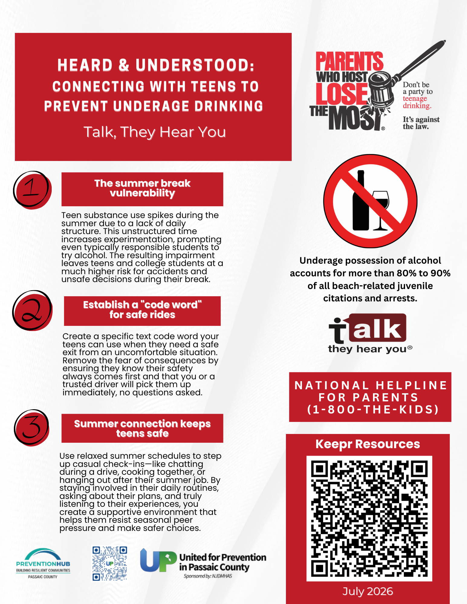 Heard and Understood: Connecting with Teens to Prevent Underage Drinking
